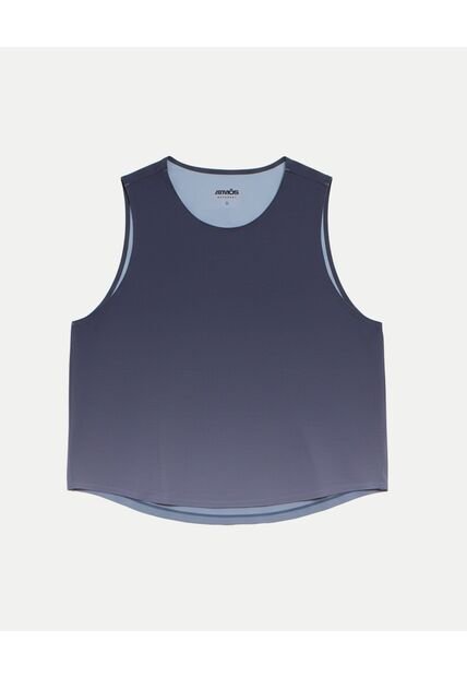 Camiseta  Para Mujer Manga Sisa Cuello Redondo Color Gris Marca Atmos #31090345