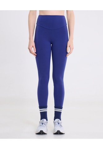 Leggins Regular Con Estribos  Para Mujer Azul Atmos Atmos