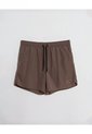 Pantaloneta De Baño Con Cordón  Para Hombre Café Atmos de Atmos