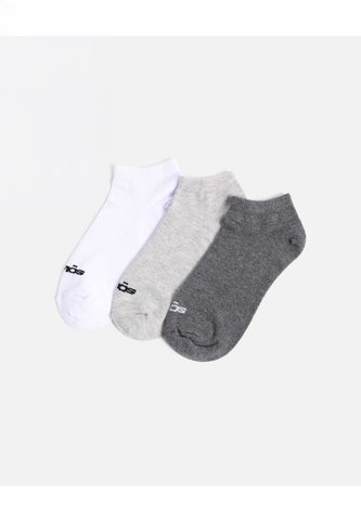 Pack X3 Medias Tobilleras X3 Para Mujer Gris Atmos Atmos