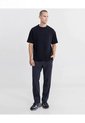 Pantalón Bota Recta Smartech Training  Para Hombre Negro Atmos de Atmos
