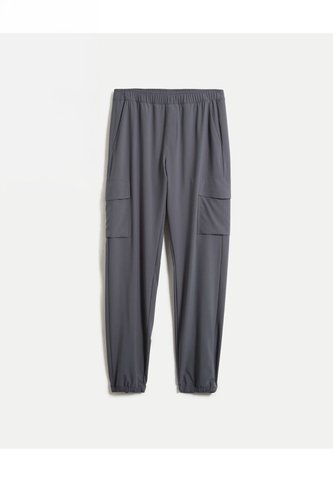 Pantalón Jogger Training Cargo  Para Hombre Gris Atmos Atmos