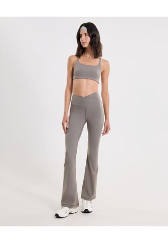 Leggings Flare Aerius Skin  Para Mujer Verde Atmos Atmos