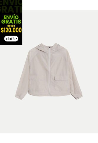 Chaqueta Para Mujer Deportiva Color Mocca Marca Atmos #31080058 Atmos