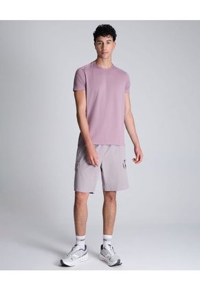 Camiseta Para Hombre Manga Corta Color Lila Marca Atmos #32090134