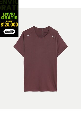 Camiseta Para Hombre Manga Corta Cuello Redondo Color Morado Marca Atmos #32090258 Atmos