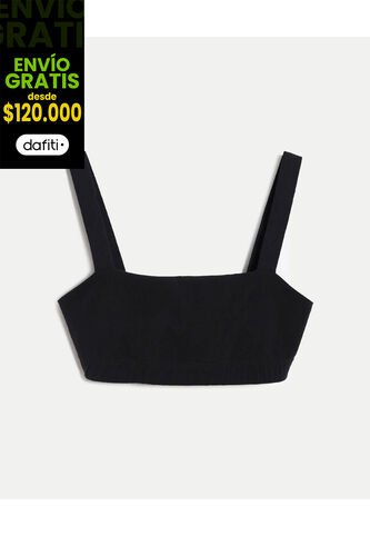 Top Para Mujer  Color Negro Marca Atmos #31220172 Atmos