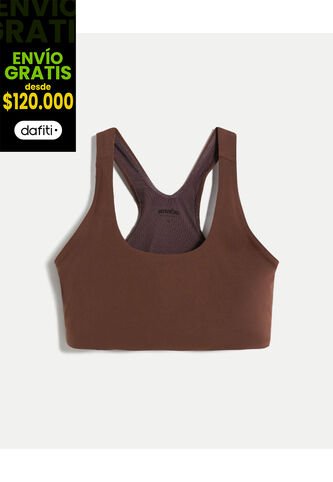 Top Para Mujer  Color Café Marca Atmos #31220176 Atmos