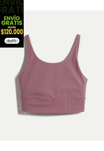 Top Para Mujer  Color Morado Marca Atmos #31220166 Atmos