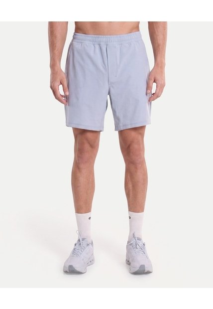 Bermuda Training Bolsillos Funcionales  Para Hombre Azul Atmos