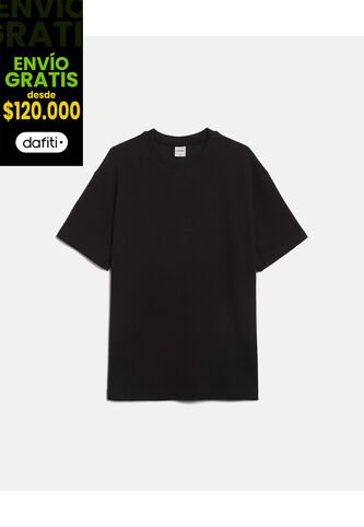 Camiseta Para Hombre Manga Corta Cuello Redondo Color Negro Marca Atmos #32090231 Atmos