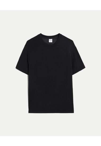 Camiseta Para Hombre Manga Corta Cuello Redondo Color Negro Marca Atmos #32090251