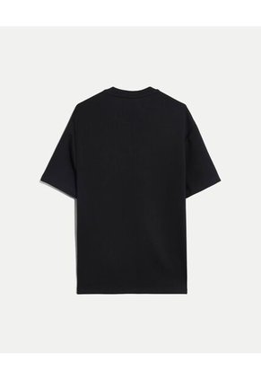 Camiseta Para Hombre Manga Corta Cuello Redondo Color Negro Marca Atmos #32090251