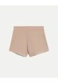 Short Para Mujer Multiusos Punto Color Mocca Marca Atmos #31190110 de Atmos