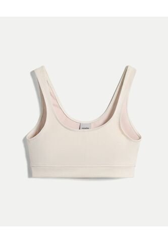 Top Para Mujer  Color Crema Marca Atmos #31220170 Atmos