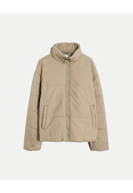 Chaqueta Para Hombre Acolchada Color Mocca Marca Atmos #32080044