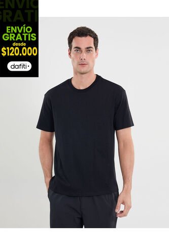 Camiseta Para Hombre Manga Corta Cuello Redondo Color Negro Marca Atmos #32090222 Atmos