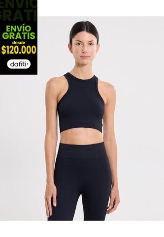 Top Para Mujer  Color Negro Marca Atmos #31220161 Atmos