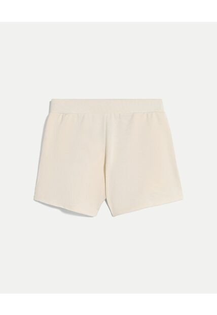 Short Para Mujer Multiusos Punto Color Crema Marca Atmos #31190109