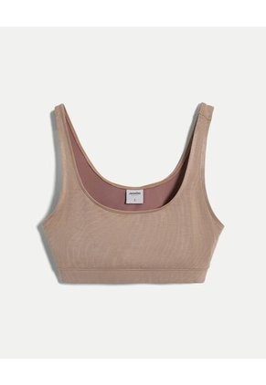 Top Para Mujer  Color Mocca Marca Atmos #31220175