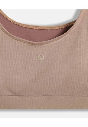 Top Para Mujer  Color Mocca Marca Atmos #31220175