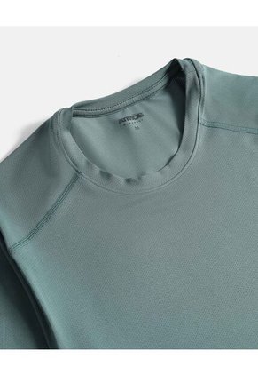 Camiseta  Para Hombre Manga Corta Cuello Redondo Color Verde Marca Atmos #32090296