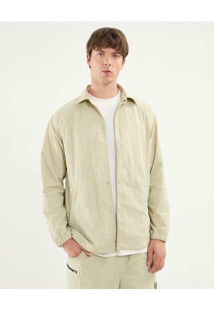 Chaqueta Para Hombre Deportiva Color Beige Marca Atmos #32080049