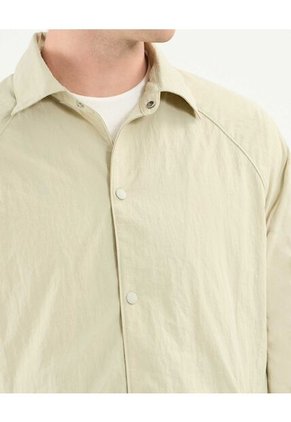 Chaqueta Para Hombre Deportiva Color Beige Marca Atmos #32080049