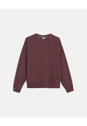 Buzo Para Mujer Cuello Redondo Color Café Marca Atmos #31060079