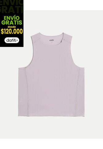 Camiseta Para Mujer Manga Sisa Cuello Redondo Color Gris Marca Atmos #31090272 Atmos