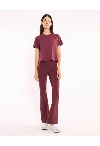 Leggings Flare Aerius Skin  Para Mujer Uva Atmos Atmos