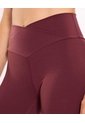Leggings Flare Aerius Skin  Para Mujer Uva Atmos de Atmos