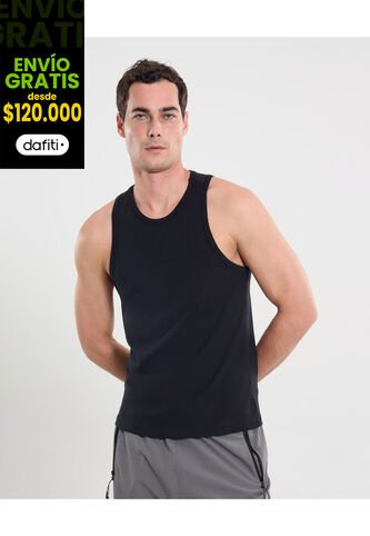 Camiseta Para Hombre Manga Sisa Cuello Redondo Color Negro Marca Atmos #32090229 Atmos