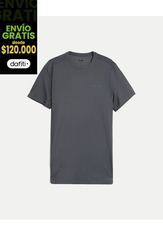 Camiseta Para Hombre Manga Corta Cuello Redondo Color Gris Marca Atmos #32090239 Atmos