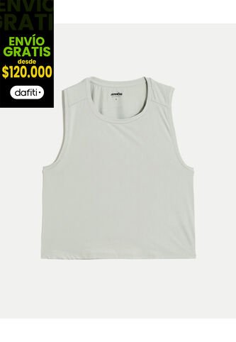 Camiseta Para Mujer Manga Sisa Cuello Redondo Color Verde Marca Atmos #31090276 Atmos