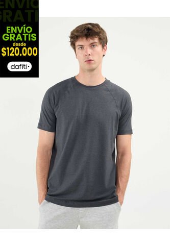 Camiseta Para Hombre Manga Corta Cuello Redondo Color Negro Marca Atmos #32090143 Atmos