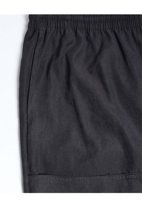 Pantalón Parachute Microcomfort Para Mujer  Deportiva  Color Negro Marca Atmos