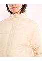 Chaqueta Acolchada Cuello Alto Para Mujer  Deportiva  Color Beige Marca Atmos de Atmos