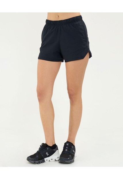 Short Running Para Mujer  Deportiva  Color Negro Marca Atmos