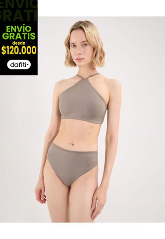 Top Para Mujer  Color Café Marca Atmos #31220145 Atmos