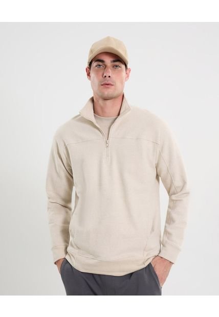 Buzo Para Hombre Cuello Alto O Cuello Tortuga Color Beige Marca Atmos #32060057