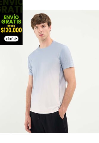 Camiseta Para Hombre Manga Corta Cuello Redondo Color Beige Marca Atmos #32090197 Atmos