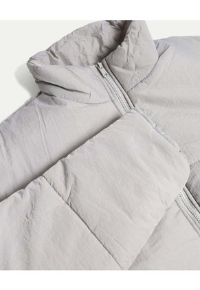 Chaqueta Para Hombre Acolchada Color Gris Marca Atmos #32080045