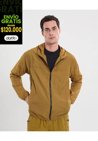 Chaqueta Para Hombre Deportiva Color Camel Marca Atmos #32080035 Atmos