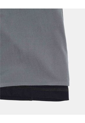Short Training Corto Con Biker Interno  Para Hombre Gris Atmos