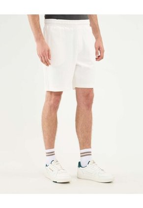 Bermuda Texturizada Para Hombre Marfil Atmos