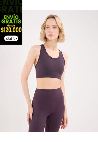 Top Para Mujer  Color Morado Marca Atmos #31220100 Atmos