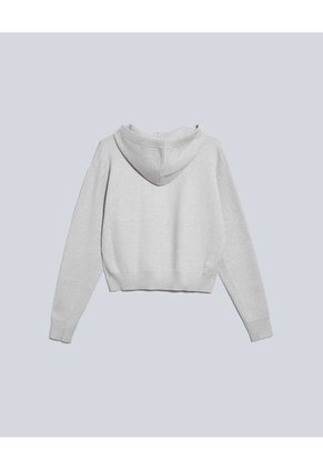 Saco Para Mujer Zipper Color Gris  Marca Atmos #31330004