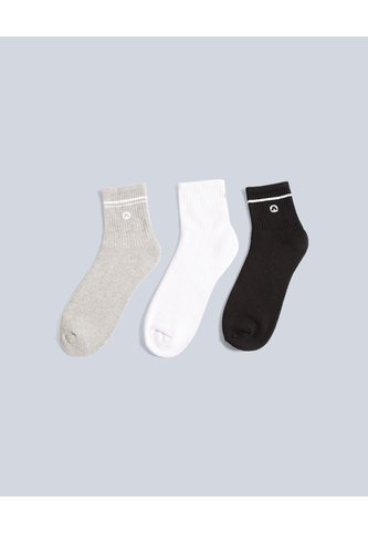 Pack X3 Medias Caña Media En Microfibra X3 Para Hombre Gris Atmos Atmos