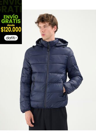 Chaqueta Para Hombre Acolchada Color Azul Marca Atmos #32080023 Atmos